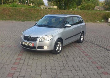 Szczęki hamulcowe tylne Skoda Fabia II